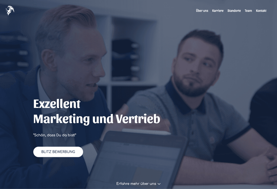Sales Agency Landing Page 1